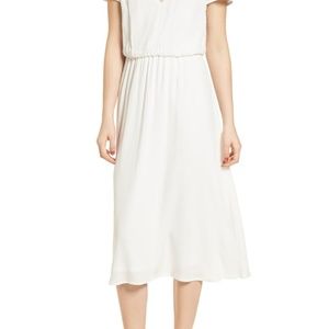 Wayf White Midi Dress